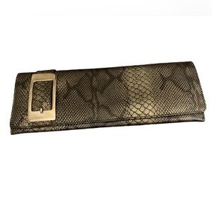 BIG BUDDHA Santa Barbara
Faux Snakeskin Evening Purse Clutch Handbag
Rectangle